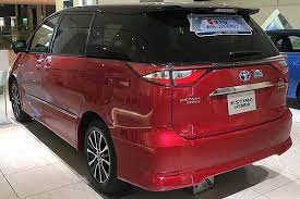 Exterior design of Toyota Estima Hybrid