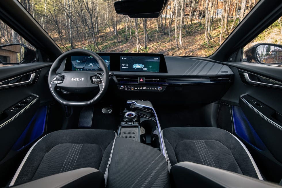 Interior of KIA EV6