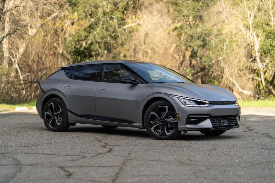 Exterior of the KIA EV6