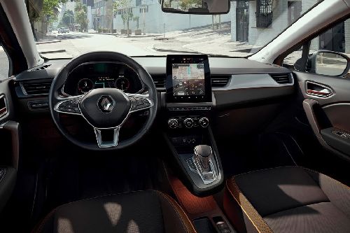 Interior of Renault Captur