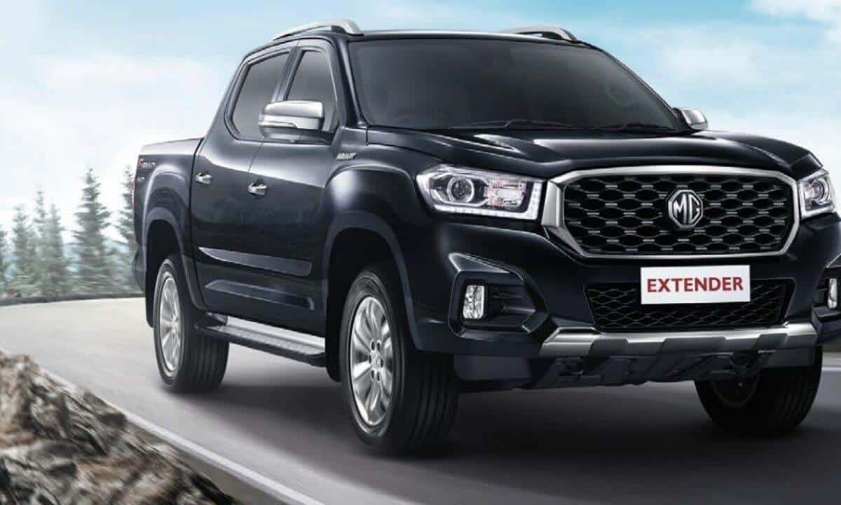 The exterior design of the MG Extender