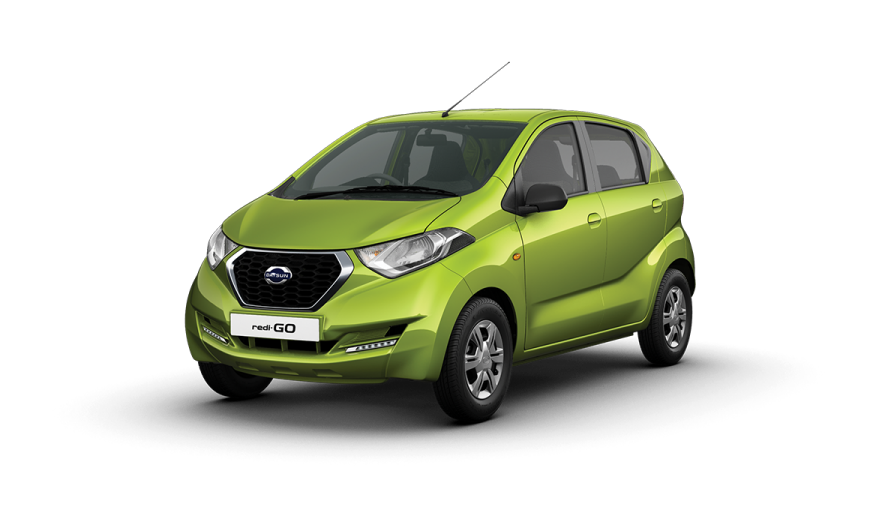 The exterior design of the Nissan Datsun Redi Go