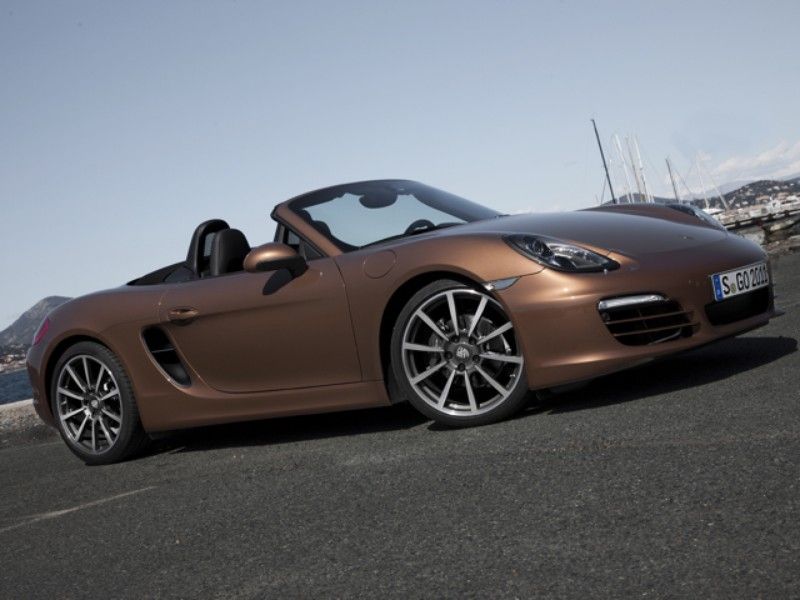 The exterior design of the Porsche Boxster